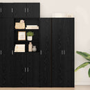 Highboard 2 pcs Sort eg 30 x 42,5 x 185 cm