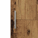 Highboard 2 pcs Gammelt træ 50 x 42,5 x 185 cm