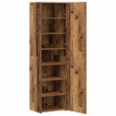 Highboard 2 pcs Gammelt træ 50 x 42,5 x 185 cm