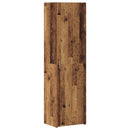 Highboard 2 pcs Gammelt træ 50 x 42,5 x 185 cm