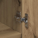 Highboard 2 pcs Artisan Egetræ 50 x 42,5 x 185 cm