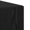 Highboard 2 pcs Sort eg 50 x 42,5 x 185 cm