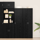 Highboard 2 pcs Sort eg 50 x 42,5 x 185 cm