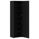 Highboard 2 pcs Sort eg 50 x 42,5 x 185 cm