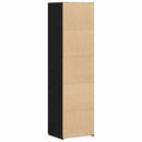 Highboard 2 pcs Sort eg 50 x 42,5 x 185 cm