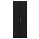Highboard 2 pcs Sort eg 70 x 42,5 x 185 cm