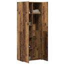 Highboard 2 pcs Gammelt træ 70 x 42,5 x 185 cm
