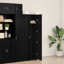 Highboard 2 pcs Sort eg 70 x 42,5 x 185 cm