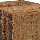 Highboard 2 pcs Gammelt træ 80 x 42 x 185 cm