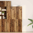 Highboard 2 pcs Gammelt træ 80 x 42 x 185 cm