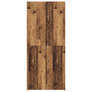 Highboard 2 pcs Gammelt træ 80 x 42 x 185 cm
