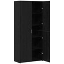 Highboard 2 pcs Sort eg 80 x 42 x 185 cm