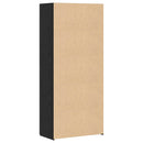 Highboard 2 pcs Sort eg 80 x 42 x 185 cm