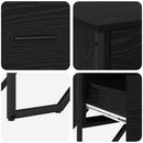 Skuffeskab 6-Skuffe Sort eg 91 x 35,5 x 74,5 cm
