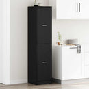 Apoteker Kabinet Sort eg 40 x 41 x 174.5 cm Konstrueret træ