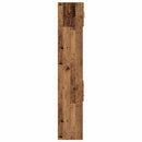 Opbevaringsskab med skuffe 2 pcs Gammelt træ 30 x 42,5 x 225 cm