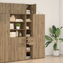 Opbevaringsskab 2 pcs Artisan Egetræ 30 x 42,5 x 225 cm