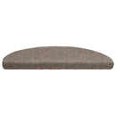 trappemåtter selvklæbende 20 stk. 65x21x4 cm beige halvrunde store