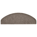 trappemåtter selvklæbende 30 stk. 65x21x4 cm beige halvrunde store