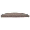 trappemåtter selvklæbende 20 stk. 56x17x3 cm beige halvrunde
