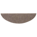 trappemåtter selvklæbende 20 stk. 56x17x3 cm beige halvrunde