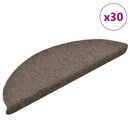 trappemåtter selvklæbende 30 stk. 56x17x3 cm beige halvrunde