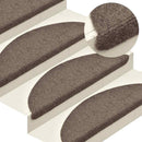 trappemåtter selvklæbende 30 stk. 56x17x3 cm beige halvrunde