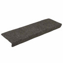 trappemåtter selvklæbende 30 stk. 65x21x4 cm antracit rektangulær kant