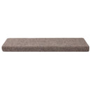 trappemåtter selvklæbende 30 stk. 65x21x4 cm beige rektangulær kant