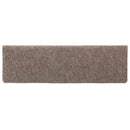 trappemåtter selvklæbende 30 stk. 65x21x4 cm beige rektangulær kant