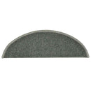 trappemåtter 30 stk. 56x17x3 cm mørkegrønne halvrunde