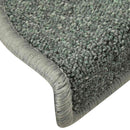 trappemåtter 30 stk. 56x17x3 cm mørkegrønne halvrunde