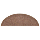 trappemåtter 30 stk. 56x17x3 cm brune halvrunde