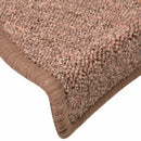 trappemåtter 30 stk. 56x17x3 cm brune halvrunde