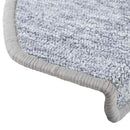 trappemåtter 30 stk. 65 x 24 x 4 cm lysegrå halvrunde store