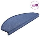 trappemåtter 30 stk. 65x24x4 cm blå halvrunde store