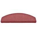 trappemåtter 30 stk. 65 x 24 x 4 cm bordeaux halvrund store