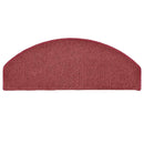 trappemåtter 30 stk. 65 x 24 x 4 cm bordeaux halvrund store