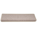 trappemåtter 30 stk. 65x21x4 cm taupe rektangulær kant
