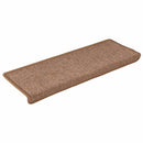 trappemåtter 30 stk. 65x21x4 cm brune rektangulære kanter