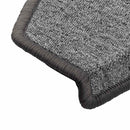 trappemåtter 20 stk. 65x24x4 cm mørkegrå halvrunde store