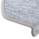 trappemåtter 20 stk. 65x24x4 cm lysegrå halvrunde store