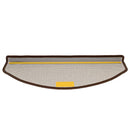 trappemåtter 20 stk. 65 x 24 x 4 cm kaffebrune halvrund store