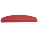 trappemåtter 20 stk. 65 x 24 x 4 cm rød halvrund store