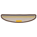 trappemåtter 30 stk. 56x17x3 cm brune halvrunde