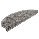 trappemåtter 30 stk. 65x21x4 cm grå halvrunde store