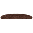 trappemåtter 30 stk. 65x21x4 cm brune halvrunde store