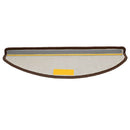 trappemåtter 30 stk. 65x21x4 cm brune halvrunde store