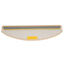 trappemåtter 30 stk. 65x21x4 cm cremefarvede halvrund store