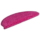 trappemåtter 30 stk. 65x21x4 cm lyserøde halvrunde store